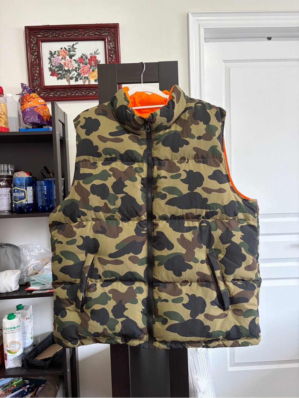 BAPE Camo Down Vest - 2XL